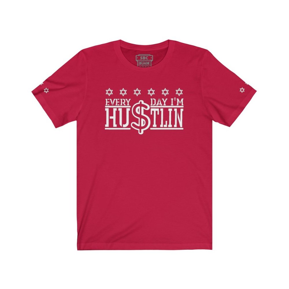 SBC Hustlin Short Sleeve Red Tee